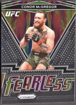 Conor McGregor #1 Ufc Cards 2021 Panini Prizm UFC Fearless