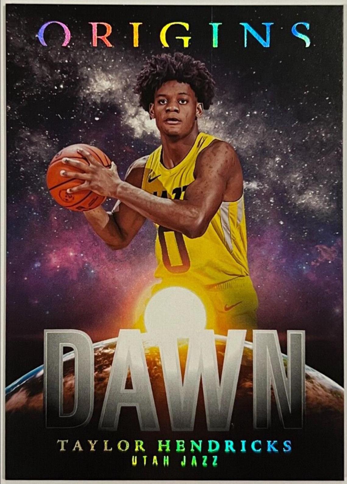 Taylor Hendricks #5 Basketball Cards 2023 Panini Origins Dawn