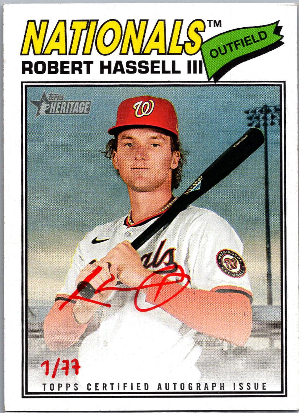 Robert Hassell III [Red Ink] #ROA-RH
