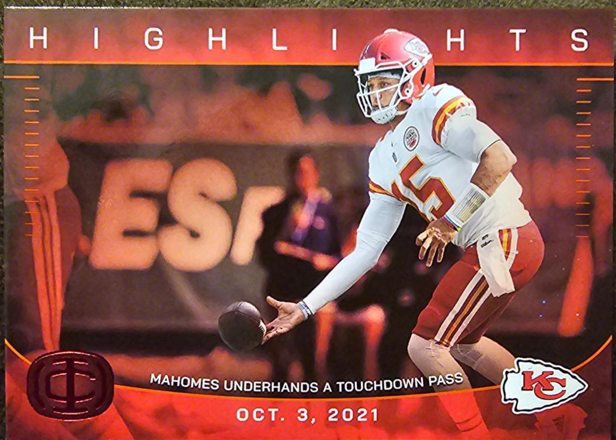 Patrick Mahomes II [Red] #18 Prices | 2025 Panini Patrick Mahomes Icons ...