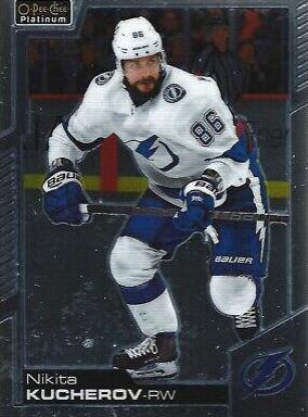 Nikita Kucherov #3 Hockey Cards 2020 O Pee Chee Platinum