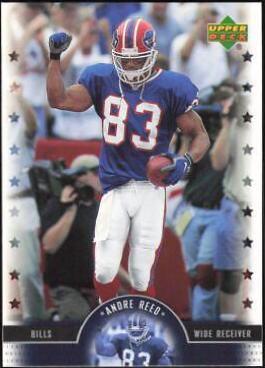 Andre Reed #46 Football Cards 2005 Upper Deck Legends