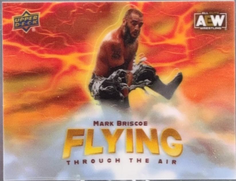 Mark Briscoe #FTA-10 Wrestling Cards 2024 Upper Deck AEW Flying Through the Air