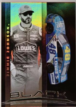 Jimmie Johnson #5 Racing Cards 2021 Panini Chronicles NASCAR Black