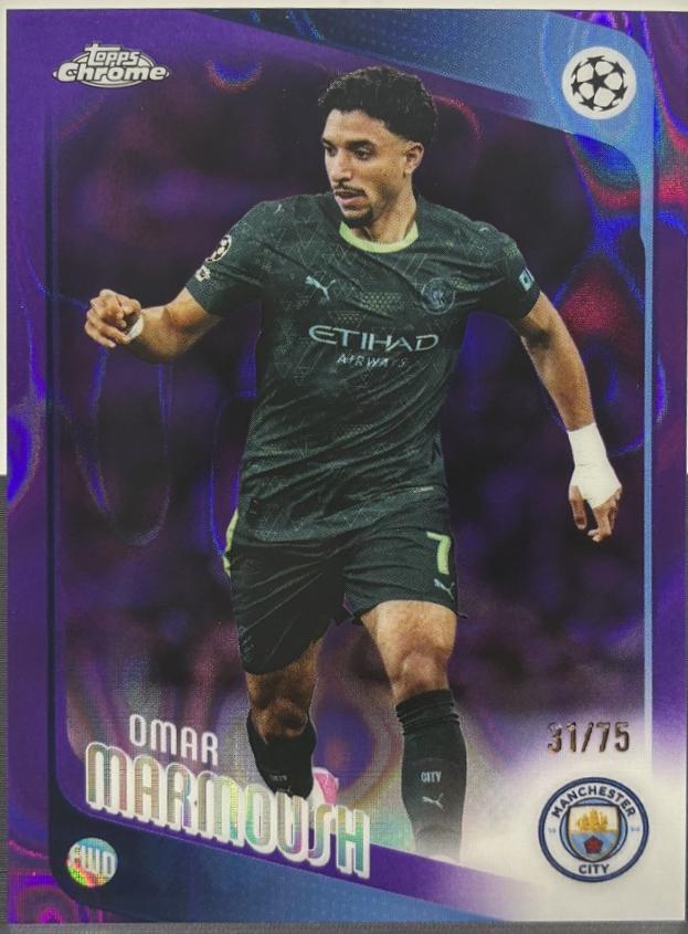 Omar Marmoush [Purple] #80