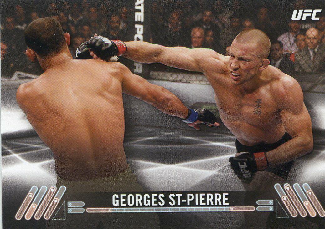 Georges St Pierre #4 Ufc Cards 2017 Topps UFC Knockout