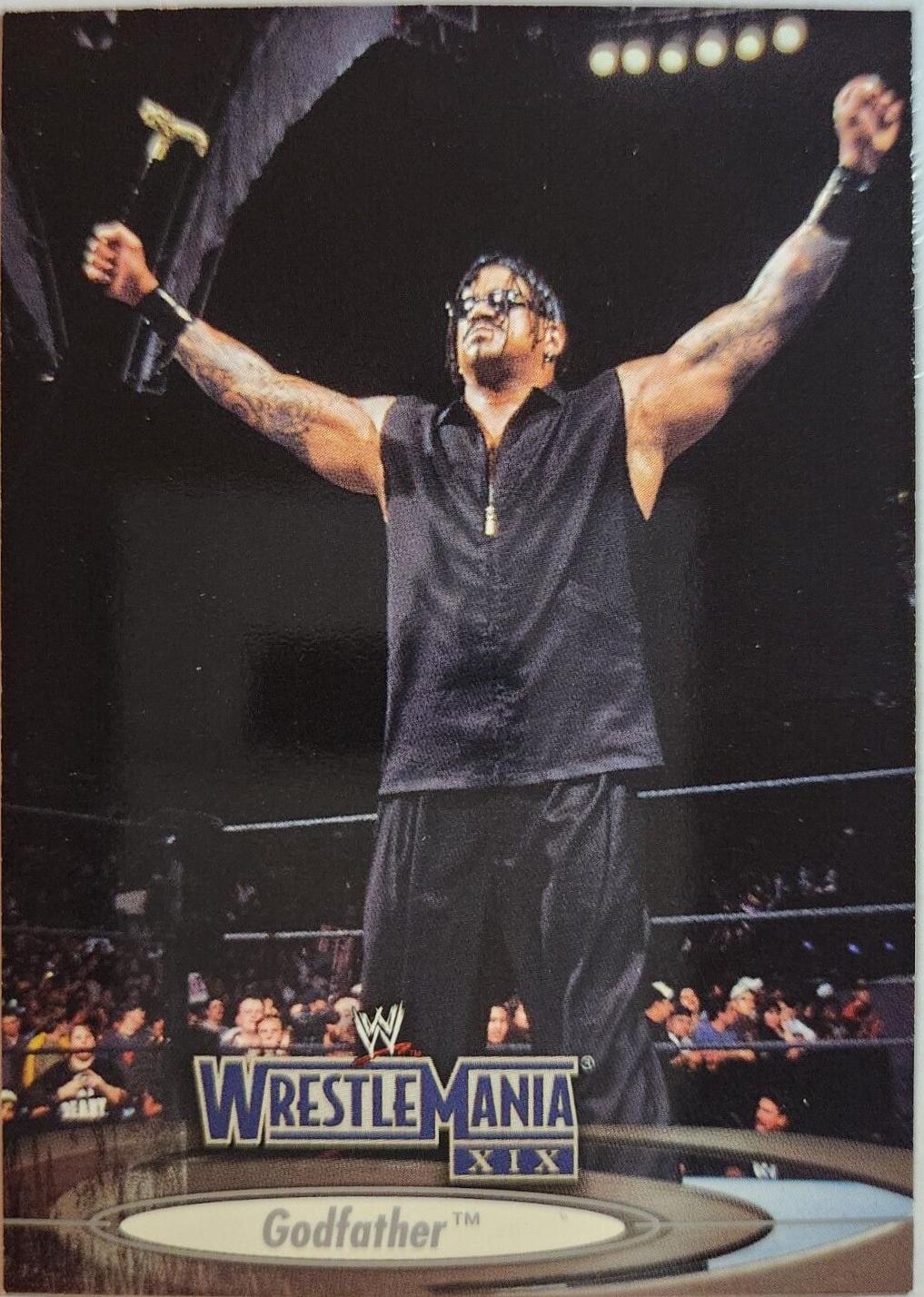 Godfather #38 Wrestling Cards 2003 Fleer WWE WrestleMania XIX