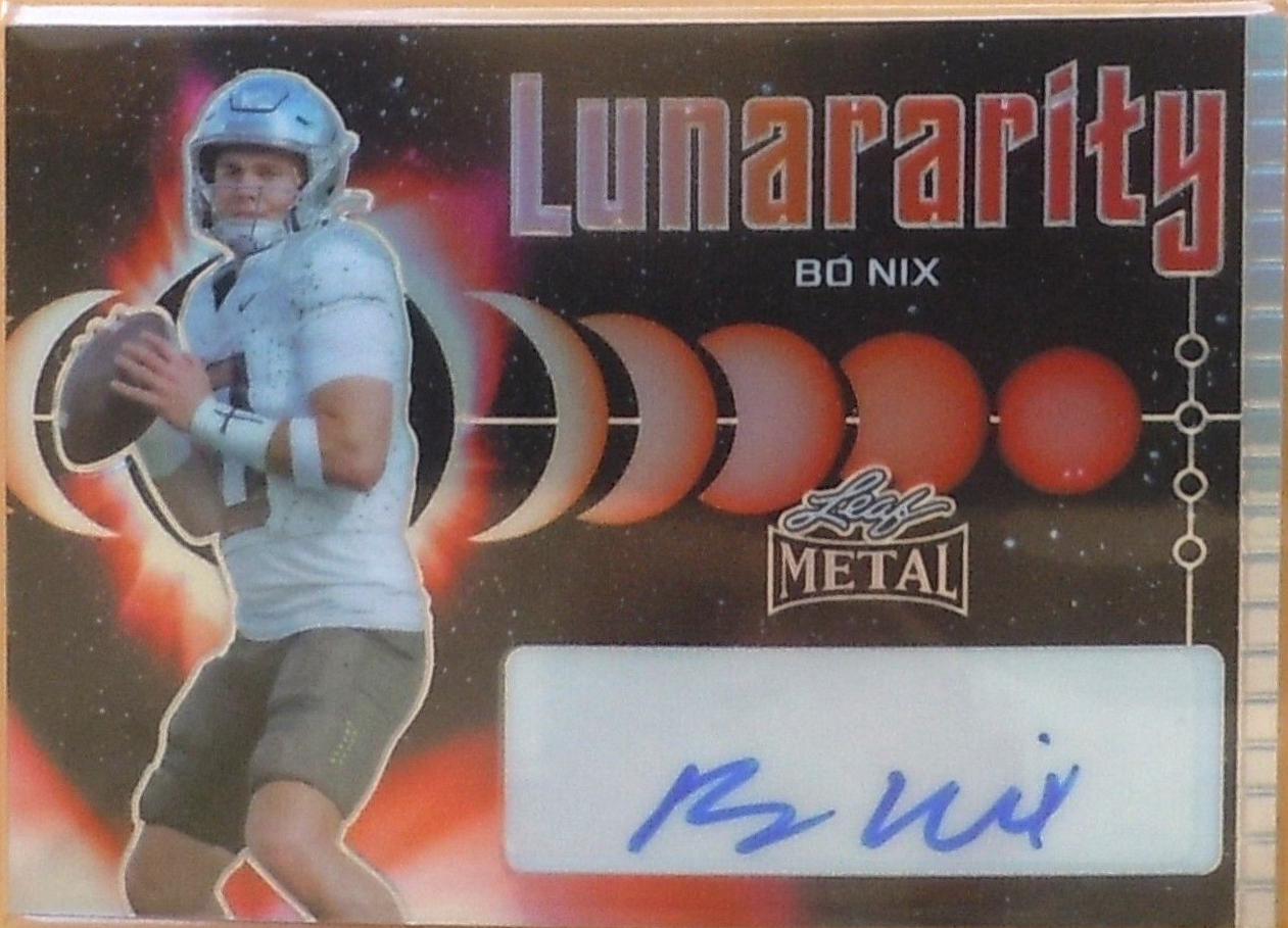 Bo Nix [Silver Prismatic] #L-BN1