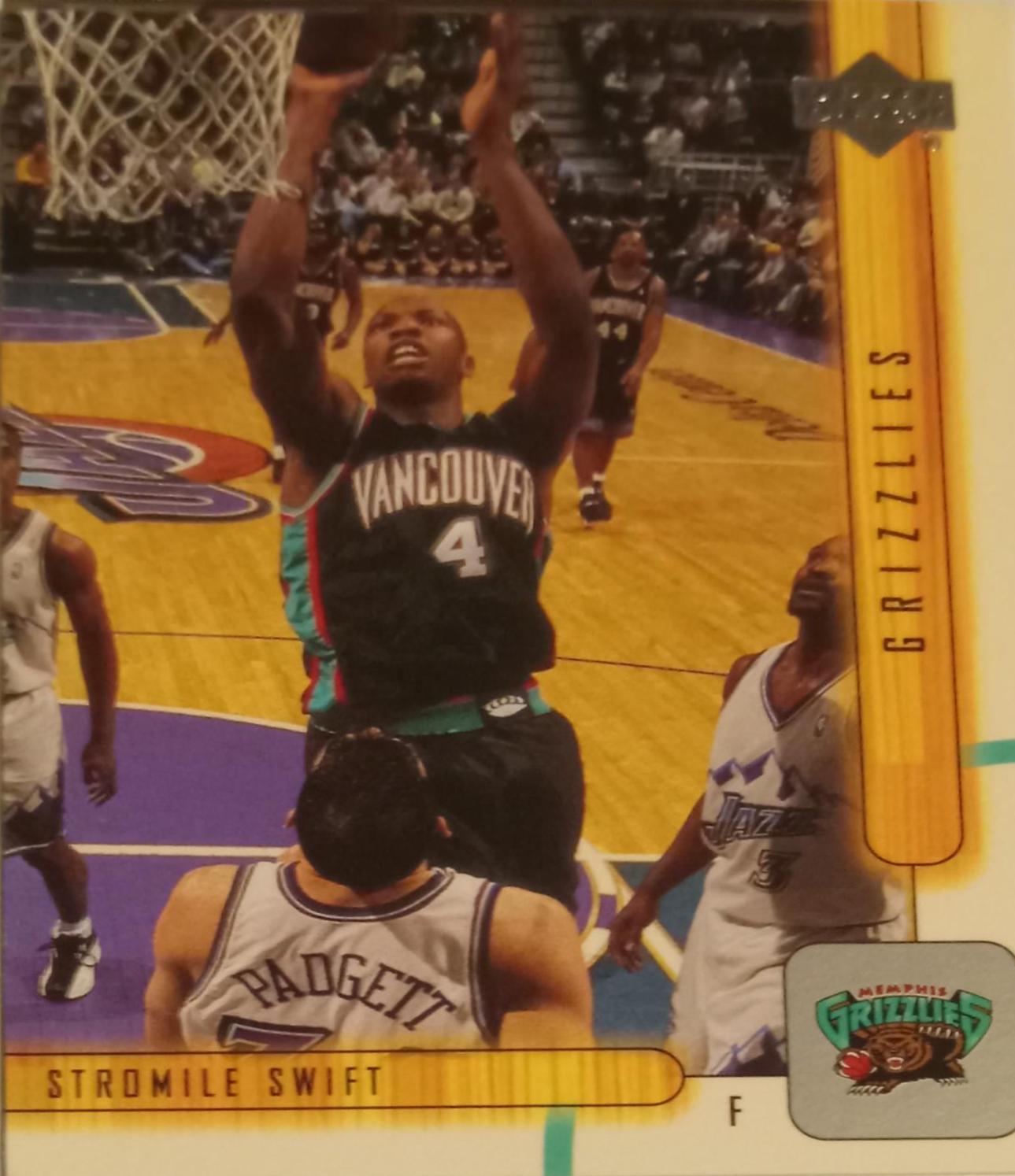 Stromire Swift #81 Basketball Cards 2001 Upper Deck