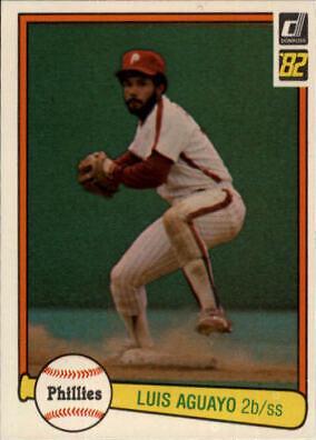 Luis Aguayo #622 Baseball Cards 1982 Donruss