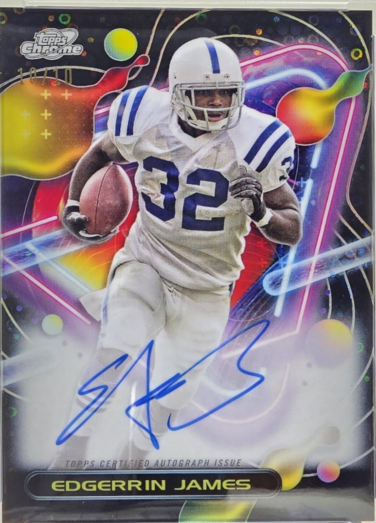 Edgerrin James [Black Eclipse] #CCA-EJ