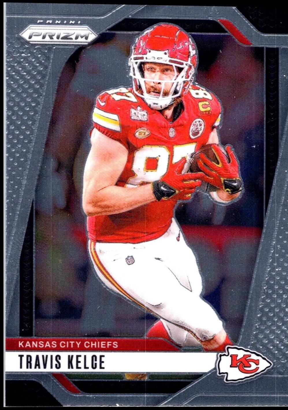 Travis Kelce #140 Football Cards 2024 Panini Prizm