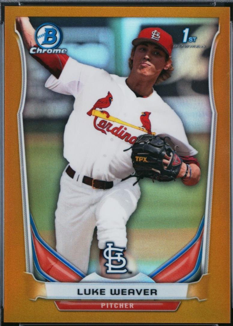 Luke Weaver [Chrome Refractor] #CDP23