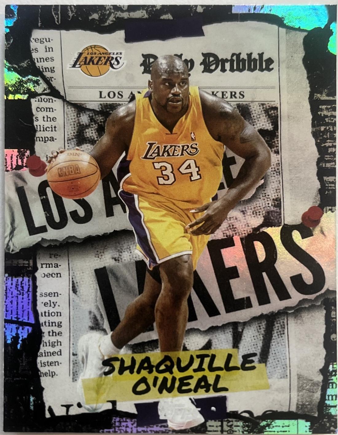 2025 Topps The Daily Dribble Shaquille O'Neal #DD-26 card