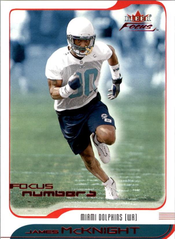 James McKnight #174 2001 Fleer Focus Football
