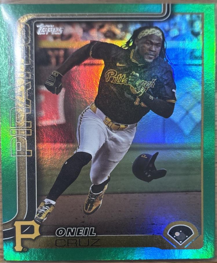 Oneil Cruz [Green Foil] (2025 Topps)