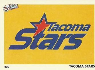 Tacoma Stars LOGO #96 Soccer Cards 1991 Soccer Shots MSL