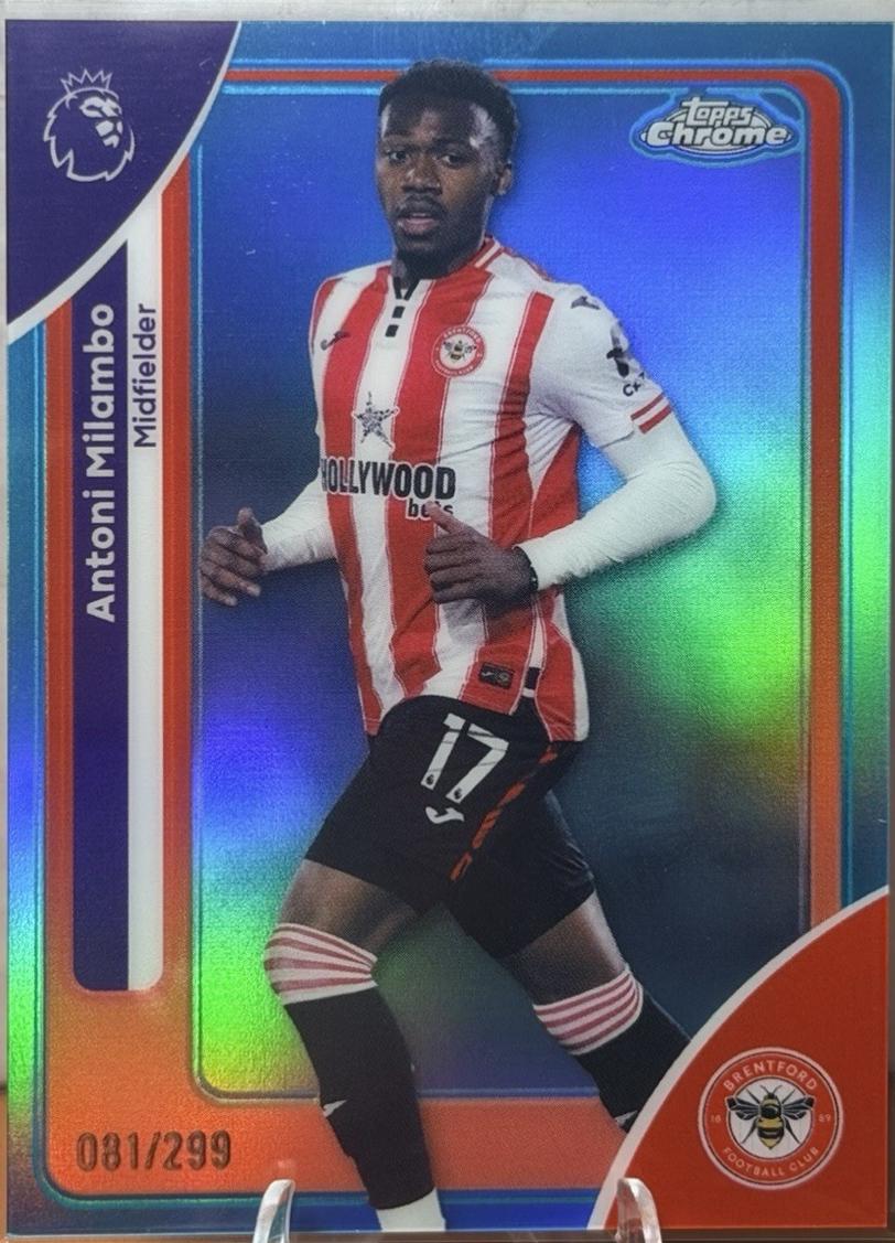 Antoni Milambo [Teal Refractor] #40