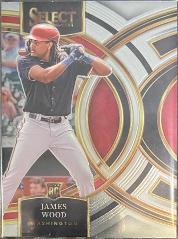 James Wood #1 Baseball Cards 2024 Panini Select Premier