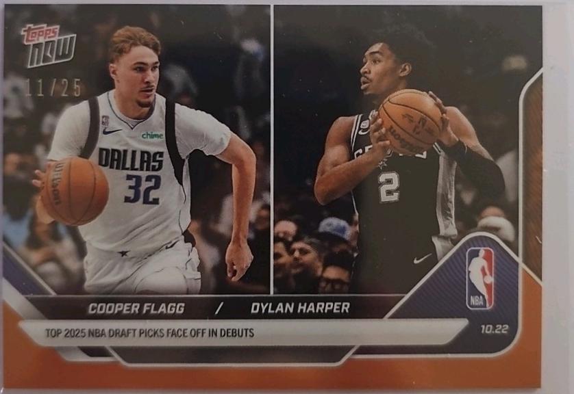 Cooper Flagg / Dylan Harper [Orange] #8