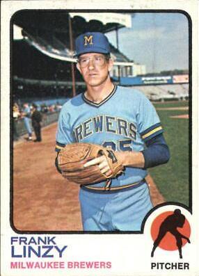 Frank Linzy #286 1973 Topps Baseball