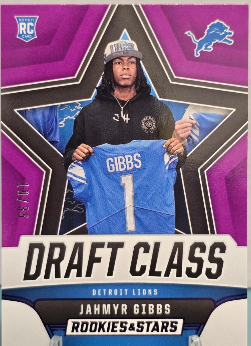 Jahmyr Gibbs [Purple] #DC-7