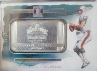 Dan Marino #16 Football Cards 2023 Panini Impeccable Silver Hall of Fame