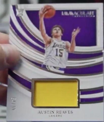 Austin Reaves [Patch Autograph] #118