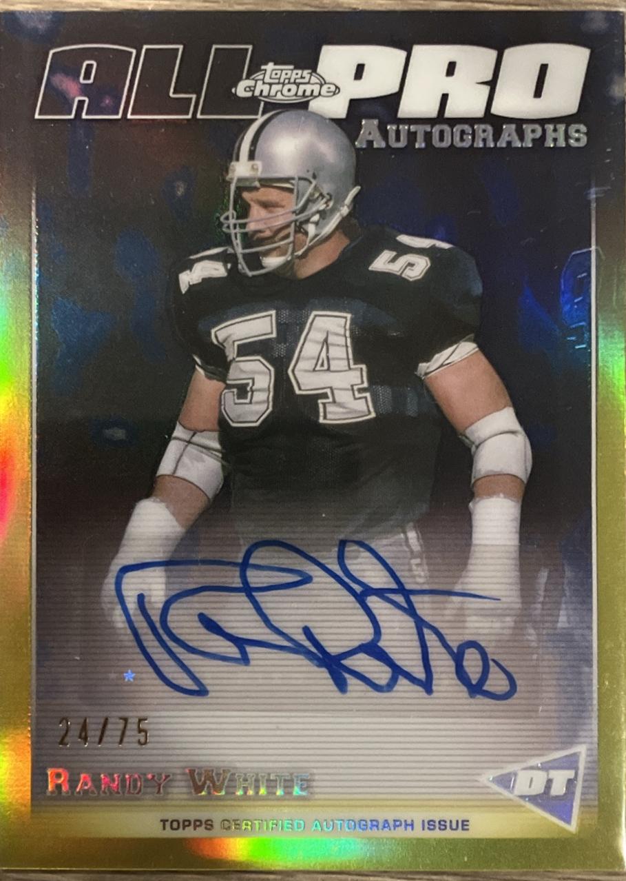 Randy White [Yellow Refractor] #APA-RW
