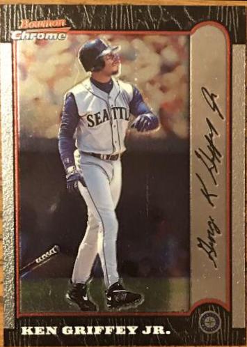 Ken Griffey Jr. #52 1999 Bowman Chrome Baseball