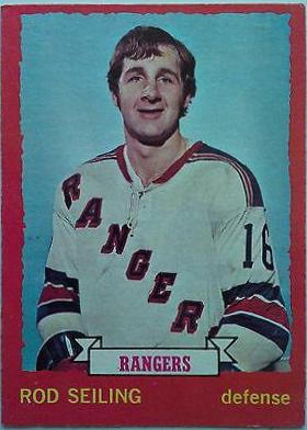 Rod Seiling #9 Hockey Cards 1973 O-Pee-Chee