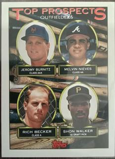 Top Prospects: Burnitz, Nieves, Becker, Walker