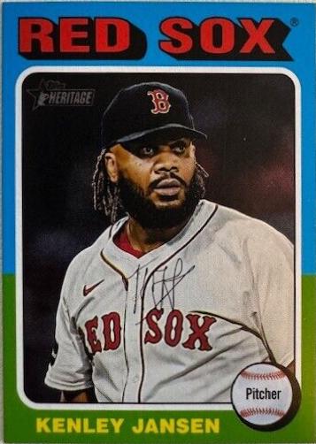 Kenley Jansen #566 2024 Topps Heritage Mini Baseball