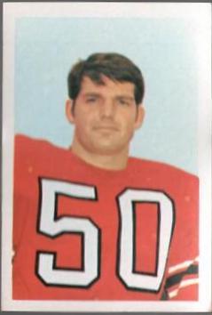 Greg Brezina #2 Football Cards 1972 NFLPA Wonderful World Stamps