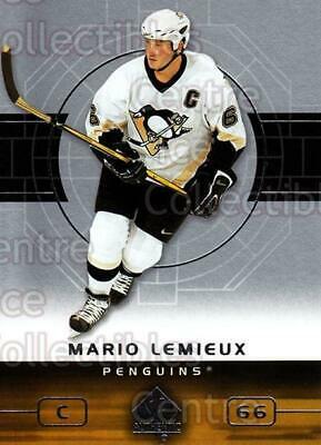 Mario Lemieux #73 Hockey Cards 2002 SP Authentic