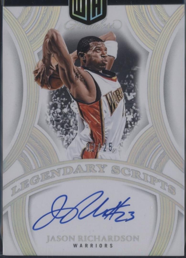 Jason Richardson #32 2024 Panini Flawless Legendary Scripts Basketball