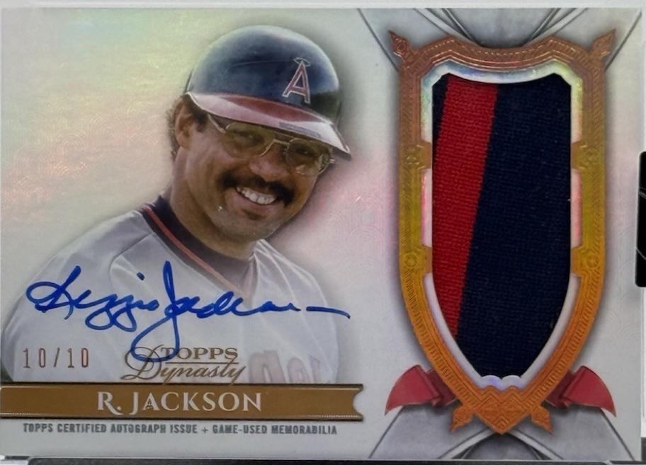 Reggie Jackson [Autograph Patch] #DAP-RJA1