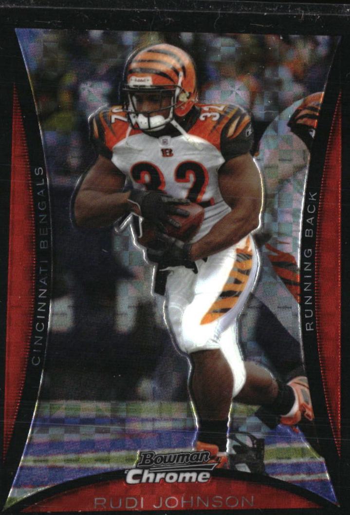 Rudi Johnson #BC157 2008 Bowman Chrome Football