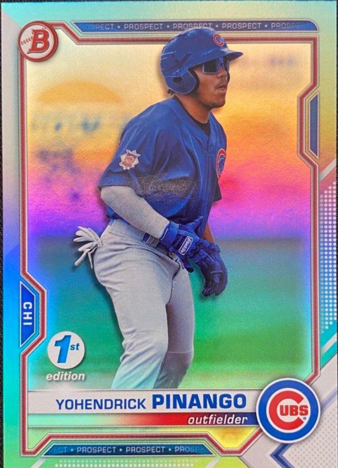 Yohendrick Pinango [Sky Blue Foil] #BD-25