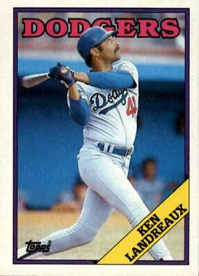 Ken Landreaux #23 Baseball Cards 1988 Topps