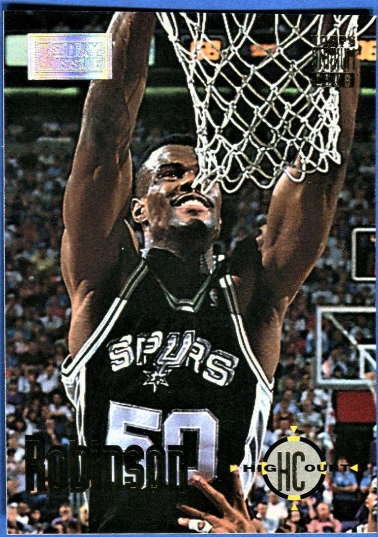 David Robinson #172 Basketball Cards 1993 Stadium Club