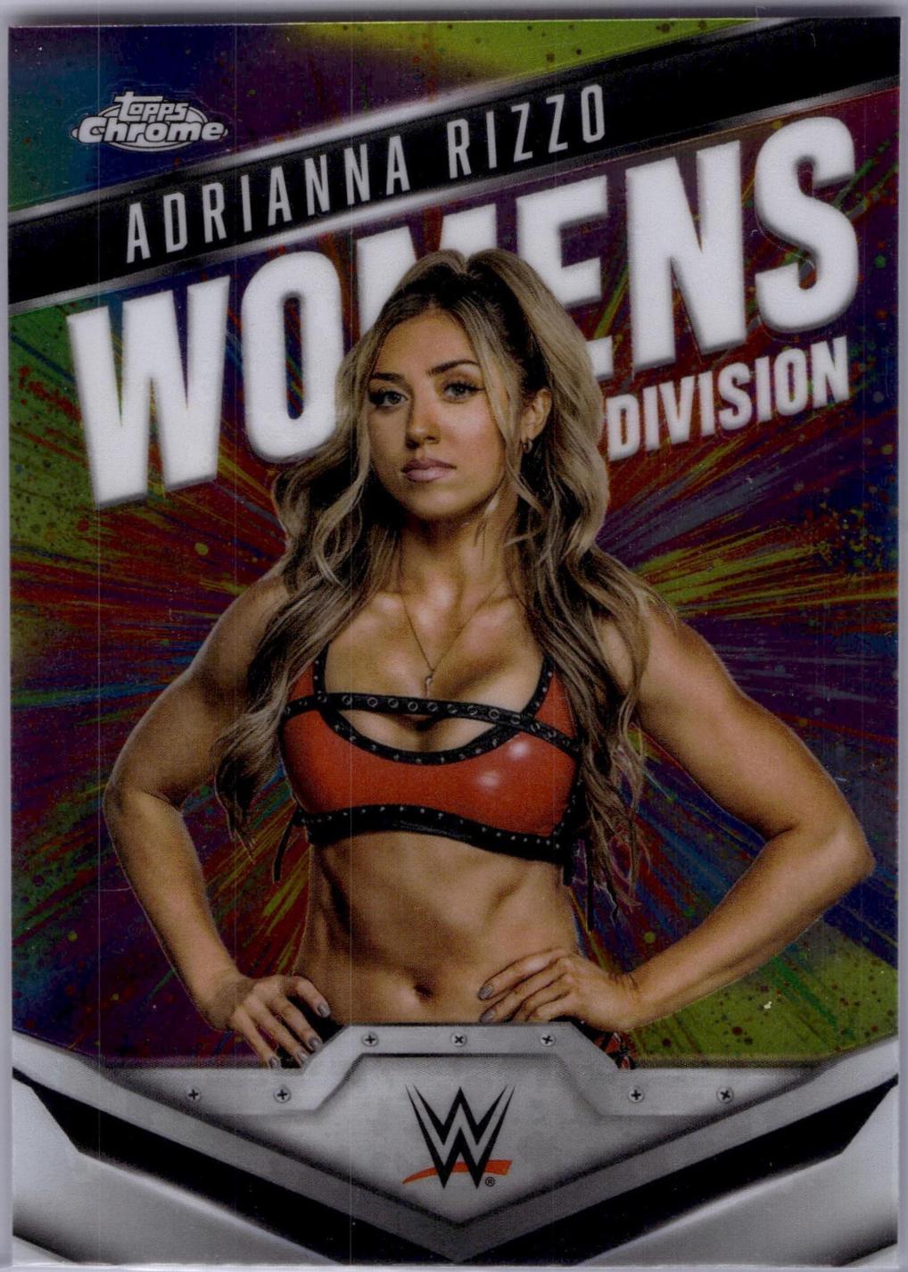 Adriana Rizzo #WD-ADR Wrestling Cards 2025 Topps Chrome WWE Women’s Division