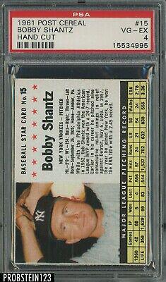 1961 Bobby Shantz [Hand Cut] #15