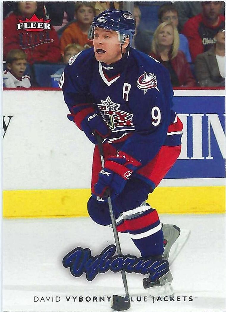 David Vyborny #61 Hockey Cards 2006 Ultra