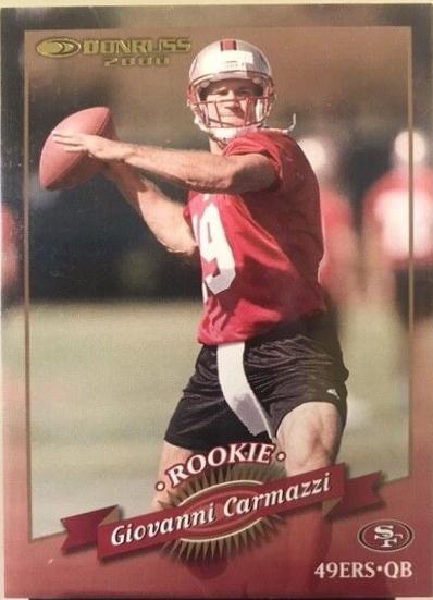 Giovanni Carmazzi #188 2000 Panini Donruss Football