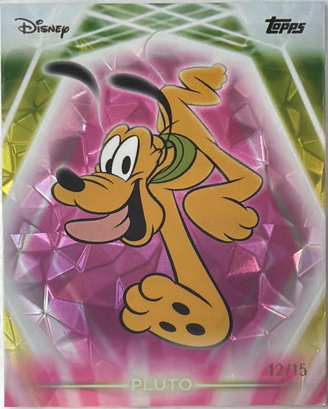 Pluto [Pink Diamante] #198 Prices | 2026 Topps Disney Neon