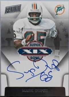 Mark Duper #SBXIX-MD Football Cards 2019 Panini Chronicles Super Bowl Signatures