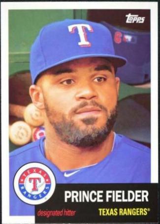 Prince Fielder #9 Baseball Cards 2016 Topps Archives