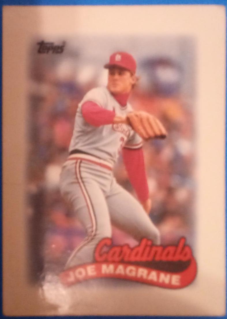 Joe Magrane #36 Baseball Cards 1989 Topps Mini League Leaders