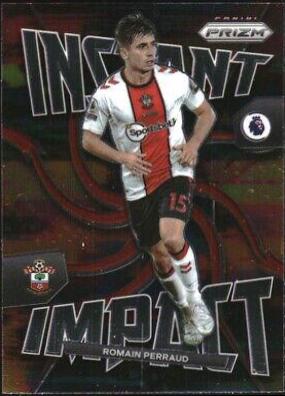 Romain Perraud #34 Soccer Cards 2022 Panini Prizm Premier League Instant Impact